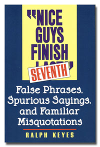 Cover of “Nice Guys Finish Seventh”