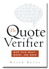 Cover of The Quote Verifier